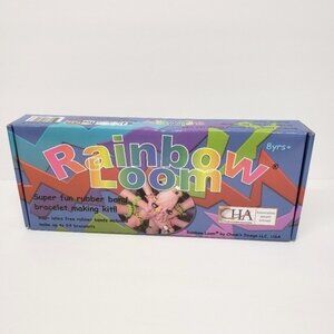 Rainbow Loom Rubber Band Bracelet Making Kit 600+ Rubber Bands Included